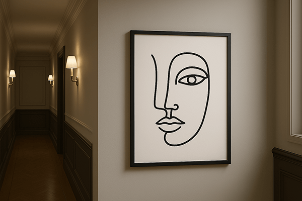 Generează imaginea dorită cu AI, pregătită pentru imprimare pe pânză