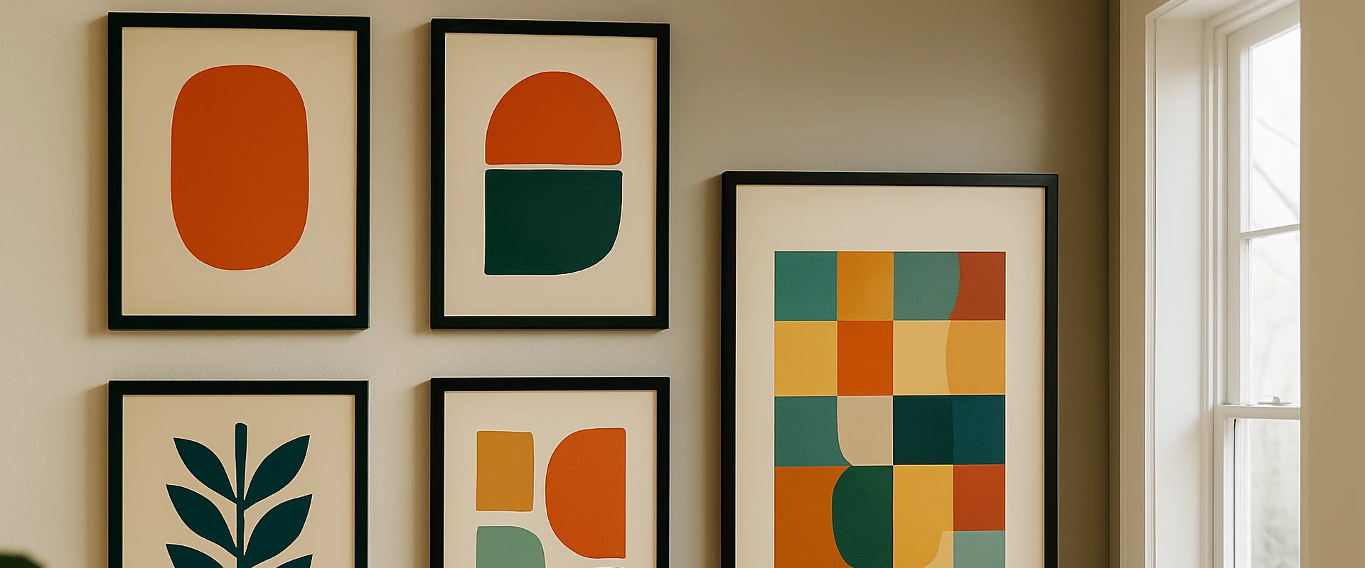 Tablou canvas pentru living – artă generată cu AI