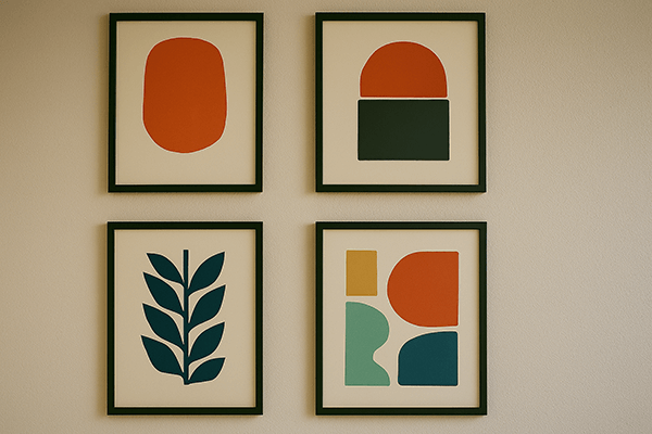 Selecție de rame pentru tablouri, potrivite pentru orice interior